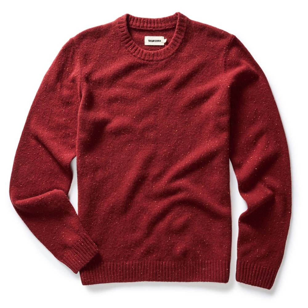 Taylor Stitch Lodge Sweater in Bonfire